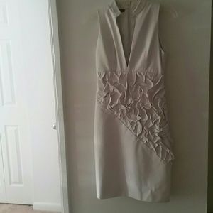 Sculptured  leather dress